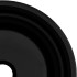 Lavabo de vidrio templado negro 30x12