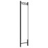 Biombo divisor de 5 paneles de tela blanco 200x200