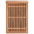 Armario de baño para pared madera maciza de nogal 42x23x60