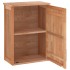 Armario de baño para pared madera maciza de nogal 42x23x60