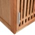 Armario de baño para pared madera maciza de nogal 42x23x60