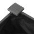 Jardinera arriate con forro madera abeto gris 240x45x25