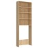 Armario lavadora roble Sonoma 64x24x190