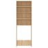 Armario lavadora roble Sonoma 64x24x190