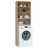 Armario lavadora roble Sonoma 64x24x190