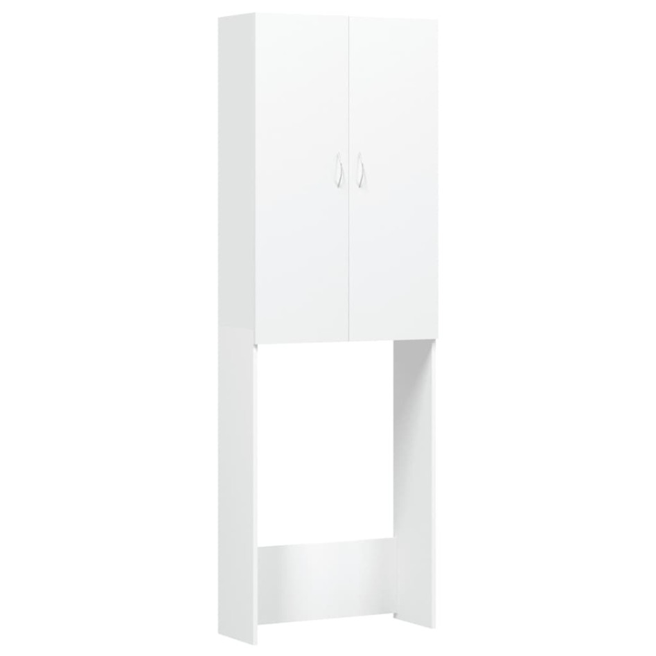 Armario de lavadora blanco 64x25,5x190