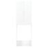 Armario de lavadora blanco 64x25,5x190