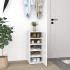 Mueble zapatero de aglomerado blanco 32x35x70