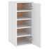 Mueble zapatero de aglomerado blanco 32x35x70