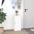 Mueble zapatero de aglomerado blanco 32x35x70
