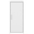 Mueble zapatero de aglomerado blanco 32x35x70