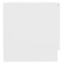 Mueble para TV 2 pzas madera contrachapada blanco 80x35x36,5