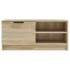 Mueble para TV 2 pzas madera contrachapada roble 80x35x36,5