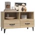 Mueble para TV madera contrachapada roble ahumado 80x36x50