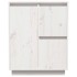 Aparador de madera maciza de pino blanco 60x34x75