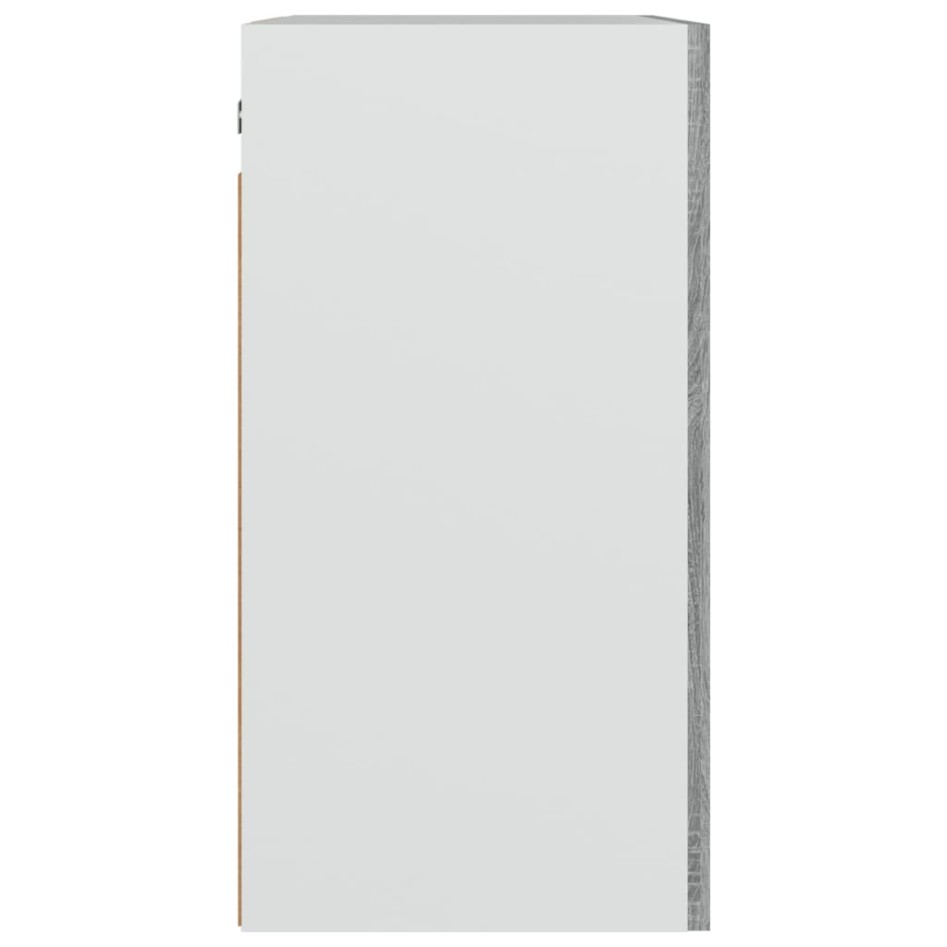 Armario colgante madera ingeniería gris Sonoma 50x31x60