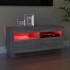 Mueble de TV con luces LED gris Sonoma 80x35x40