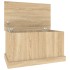Baúl almacenaje madera contrachapada roble sonoma 70x40x38