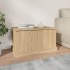 Baúl almacenaje madera contrachapada roble sonoma 70x40x38