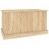 Baúl almacenaje madera contrachapada roble sonoma 70x40x38