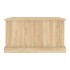 Baúl almacenaje madera contrachapada roble sonoma 70x40x38