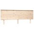 Cabecero de cama madera maciza de pino 204x6x82,5