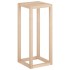 Set de soportes para plantas 3 piezas madera maciza de