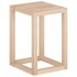 Set de soportes para plantas 3 piezas madera maciza de