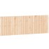 Cabecero de cama de pared madera maciza de pino 166x3x60