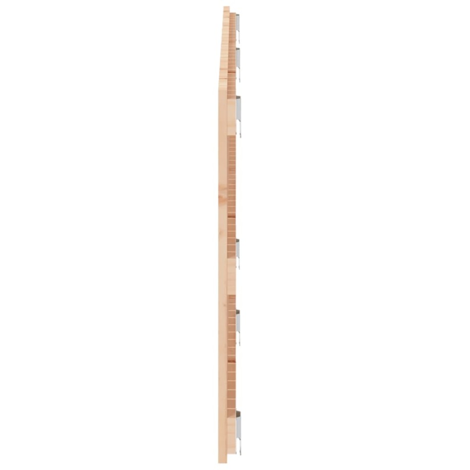 Cabecero de cama de pared madera maciza de pino 166x3x60