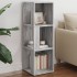 Mueble de esquina madera contrachapada gris Sonoma 33x33x100