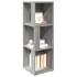 Mueble de esquina madera contrachapada gris Sonoma 33x33x100