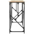 Mesa consola madera de ingeniería roble Sonoma 100x40x80