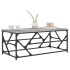 Mesa de centro madera contrachapada gris Sonoma 100x50x40