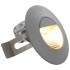 Lámparas LED de pared para jardín 6 uds. redonda plateada 5
