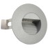 Lámparas LED de pared para jardín 6 uds. redonda plateada 5
