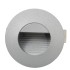 Lámparas LED de pared para jardín 6 uds. redonda plateada 5
