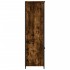 Aparador alto madera contrachapada roble ahumado 62x36x121,5