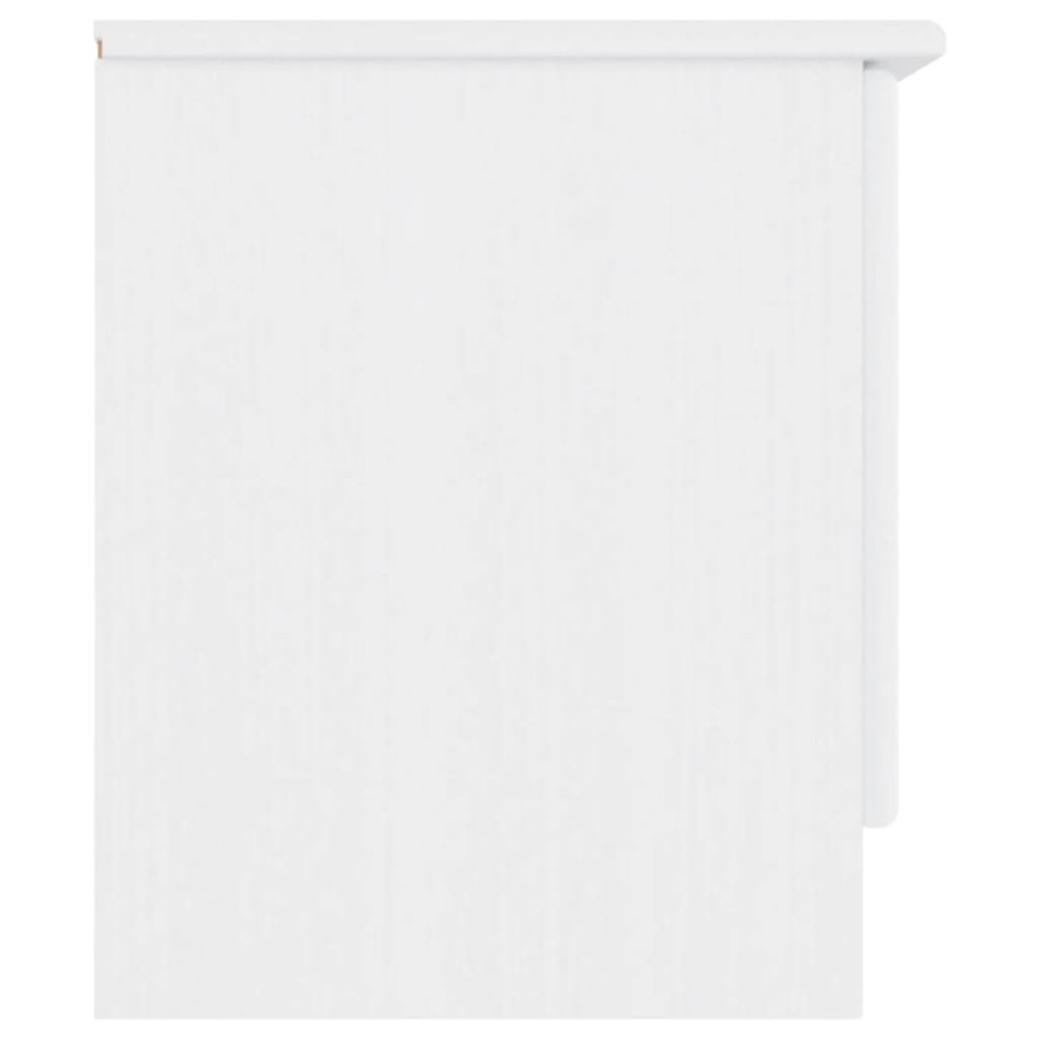 Mueble de TV ALTA madera maciza de pino blanco 112x35x41