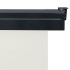 Toldo lateral de balcón color crema 125x250