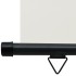 Toldo lateral de balcón color crema 125x250