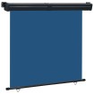Toldo lateral de balcón azul 175x250 cm