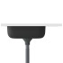 Fregadero de cocina con escurridor acero inox 600x500x155