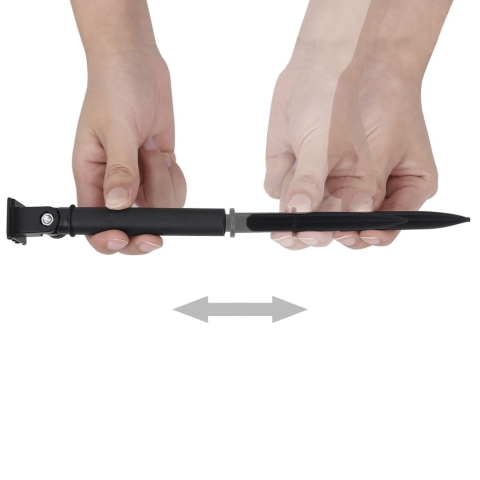 Tira de luces solares LED 5 uds blanco cálido