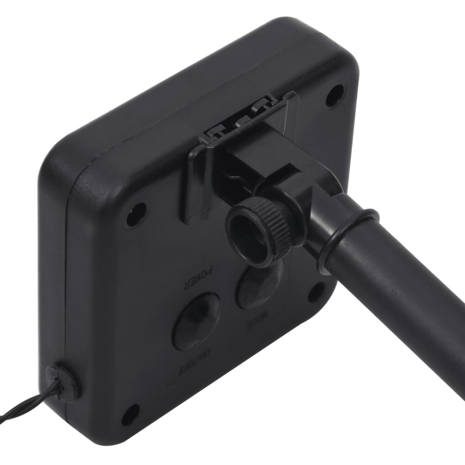 Tira de luces solares LED 5 uds blanco cálido