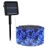 Tiras de luces solares LED 5 uds azul