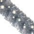 Guirnalda de Navidad con luces LED plateado 10