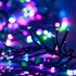 Tira de luces de racimo con 3000 LED PVC pastel multicolor 23