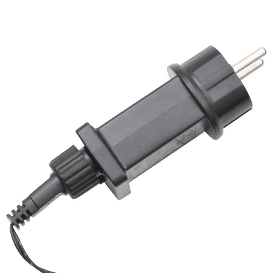 Tira de luces compacta con 2000 LED PVC blanco cálido 45