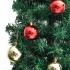 Cactus de Navidad con soporte y LEDs verde 150 cm